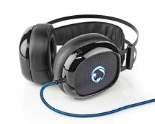 Gaming Headset | Over ear | Ultra Bass | LED-lampje | 3,5 mm- en USB-stekkers