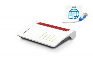 FRITZ!Box 4050 draadloze Wi-Fi 6 router Dual-band (2.4 GHz  /  5 GHz)