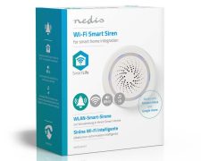 Nedis Wi-Fi smart sirene Alarm of Gong 85 dB