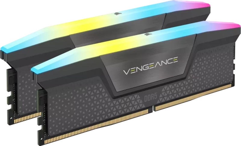 Corsair Vengeance RBG 32GB Kit DDR5 6000 Intel XMP en AMD EXPO