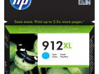 HP 912XL originele high-capacity cyaan inktcartridge