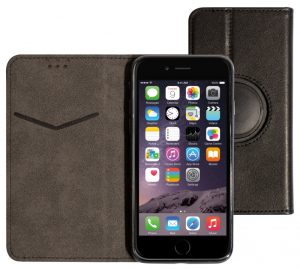 Mobiparts Classic Wallet Case Black - Universal Size L