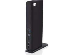 ACT notebook dock & poortreplicator bedraad USB 3.2 Gen 1 (3.1 Gen 1) Type-C Zwart