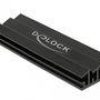 DELOCK heatsink 70mm voor M.2 module zwart