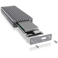 GEH M.2 case USB 3.1 Host, Aluminium, M-Key Sockel, NVMe RaidSonic