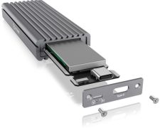 Icy Box M.2 case USB-C 3., Aluminium, M-Key Sockel, NVMe RaidSonic