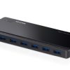 TP-LINK UH720 interface USB hub 5000 Mbit / s Zwart