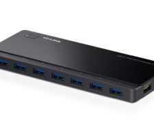 TP-LINK UH720 interface USB hub 5000 Mbit / s Zwart