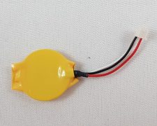 Knoopcell CR2032 batterij 3V met kabel 3 polig