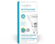 Nedis Wi-Fi Smart LED-Lamp Full-Colour en Warm Wit GU10