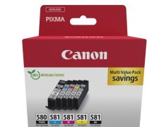 Canon PGI-580 / CLI-581 inktcartridge Origineel Zwart, Cyaan, Magenta, Geel